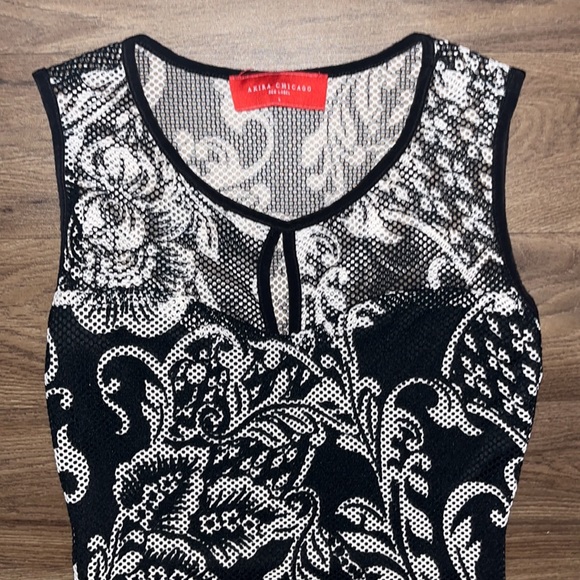 Akira Chicago Red Label Paisley / Floral-ish Dress - Picture 3 of 5